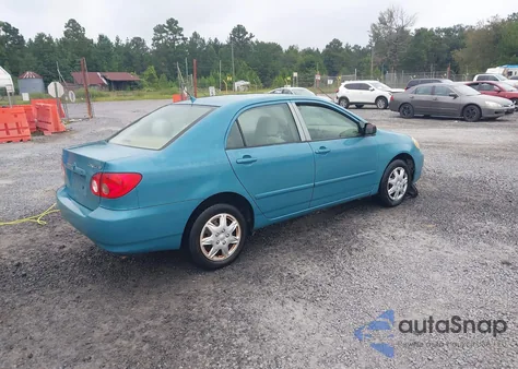 2006 Toyota Corolla Ce из США, поврежденный, VIN 1NXBR32E96Z700590